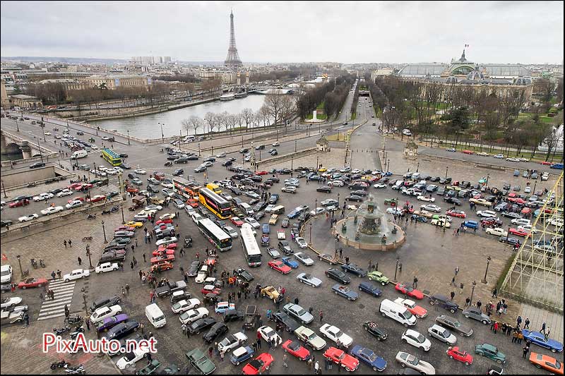 Traversee-de-Paris 2016, Place de la Concorde