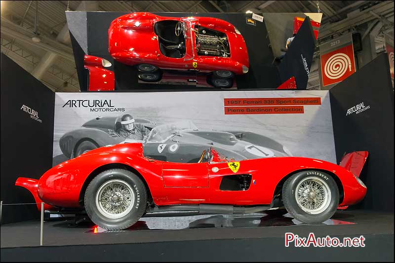 Artcurial A Retromobile, Ferrari 335 Sport Scaglieti
