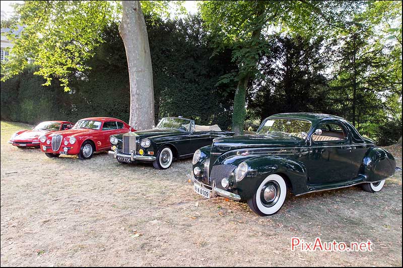 Bonhams-vente-Chantilly, Lincoln, Rolls-Royce, Lancia, Ferrari Dino