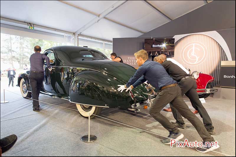 Bonhams-vente-Chantilly, Lincoln-Zephyr Coupe