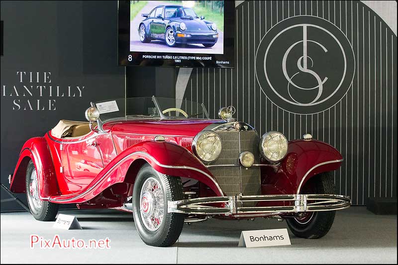 Bonhams-vente-Chantilly, Mercedes-Benz 500K Special Roadster