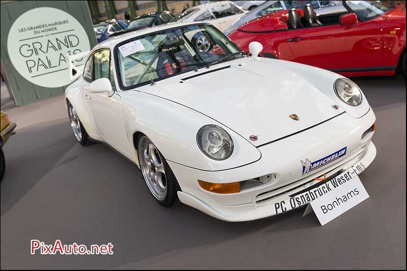 Vente Bonhams Paris, Porsche 993 Cup