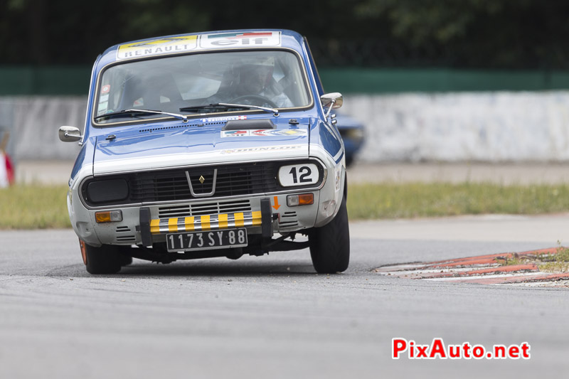 Autodrome-Heritag-Festival, R12 Gordini Dans Chicane Nord