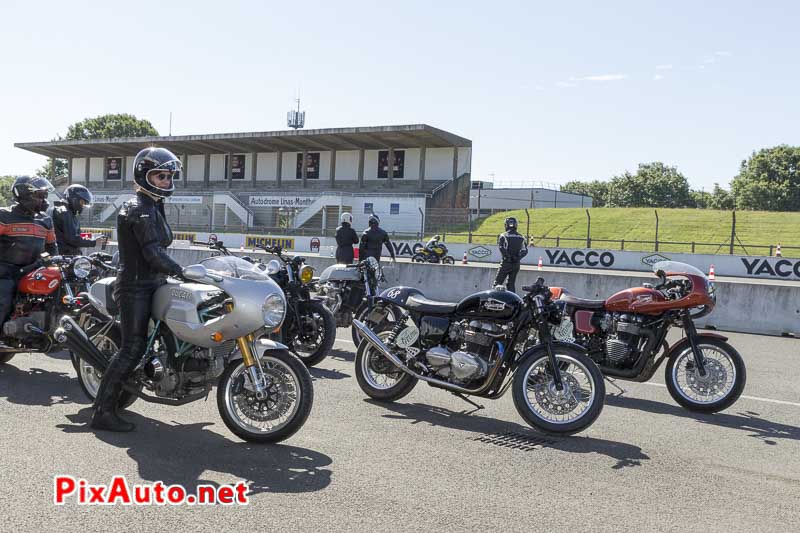 Cafe Racer Festival, grille de depart