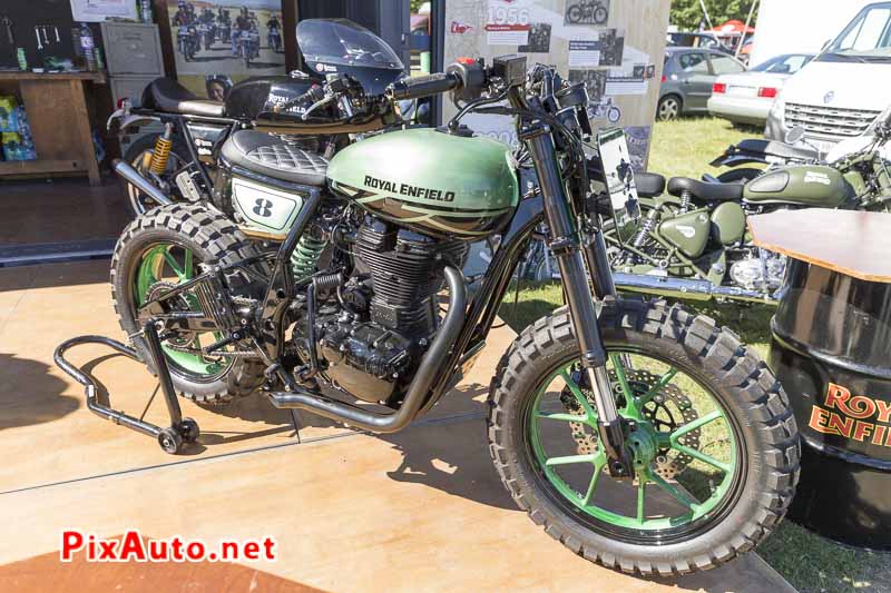 Cafe Racer Festival, Royal Enfield Green