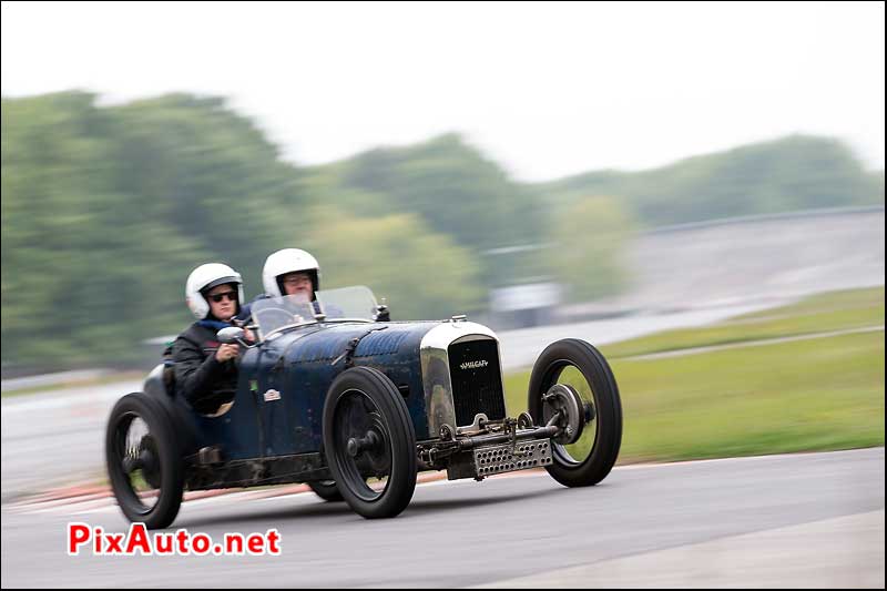 Vintage-Revival-Montlhery, Amilcar C6 chicane nord Montlhery