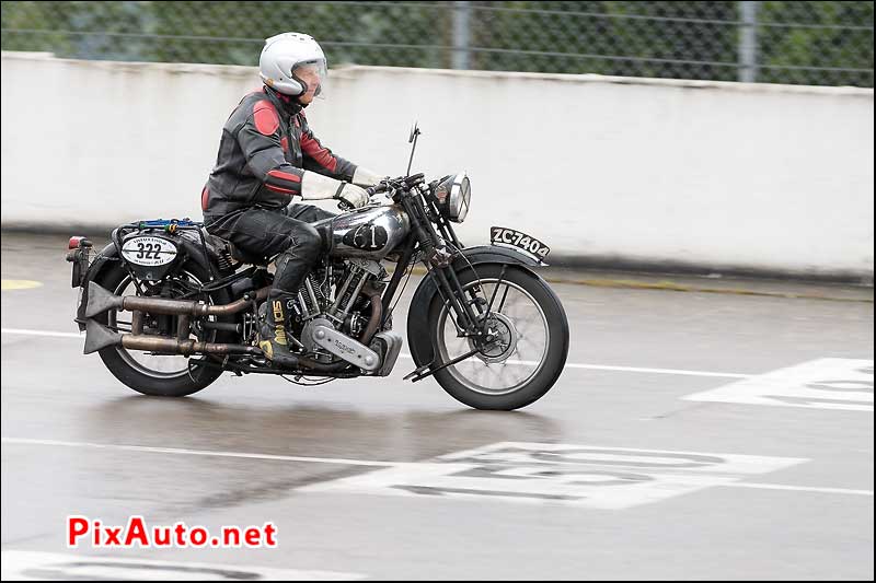 Vintage-Revival-Montlhery, Brough Superior SS100 ZC-7404