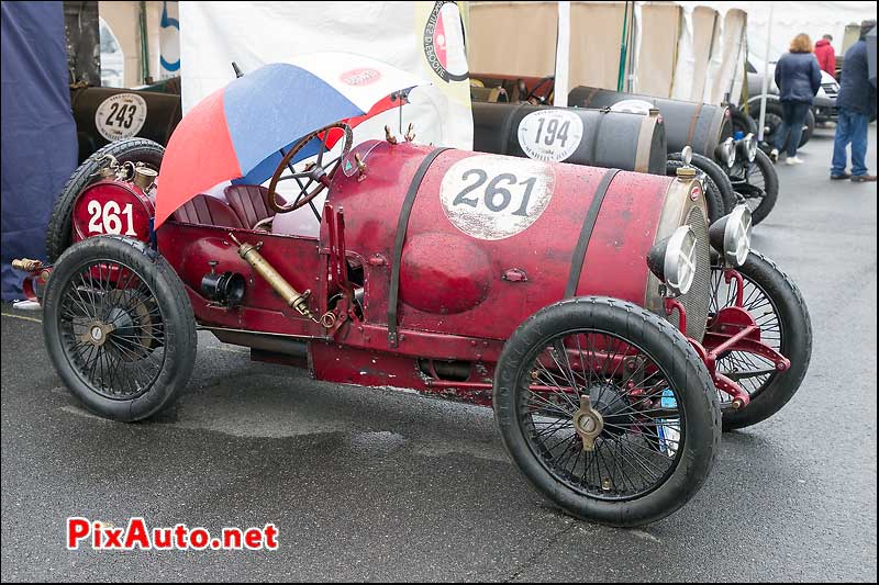 Vintage-Revival-Montlhery, Bugatti Brescia #261