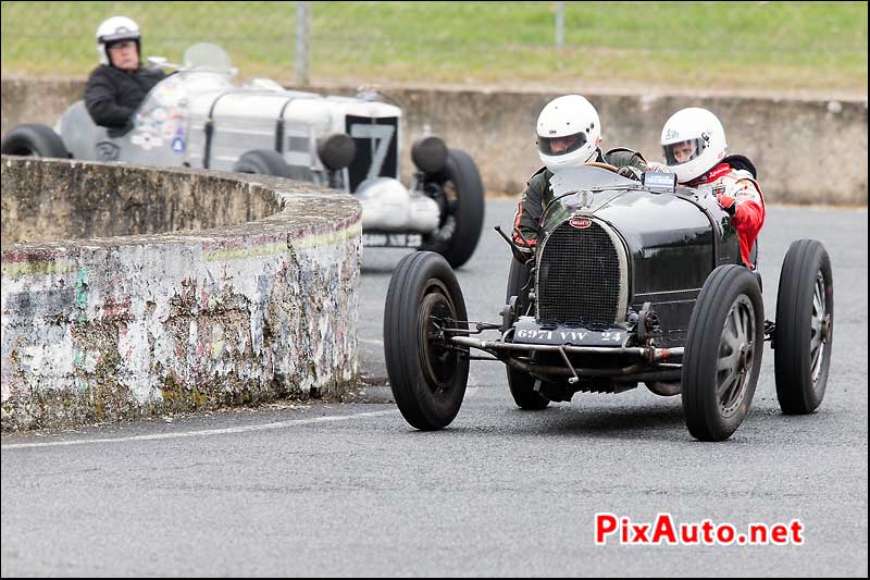 Vintage-Revival-Montlhery, Bugatti T35B R 6971-VW-24