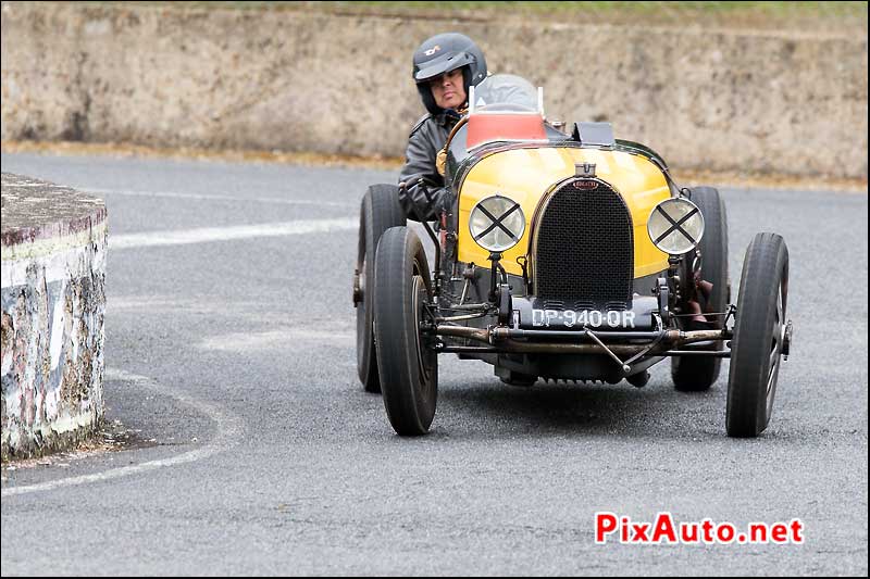 Vintage-Revival-Montlhery, Bugatti T51R Course