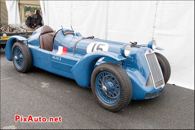 Vintage-Revival-Montlhery, Delage D6 70S