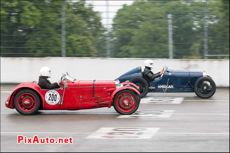 Vintage-Revival-Montlhery, Frazer Nash Ulster Open Tourer