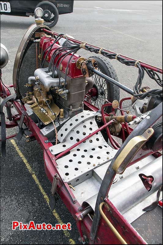 Vintage-Revival-Montlhery, Mecanique Bugatti Brescia T13