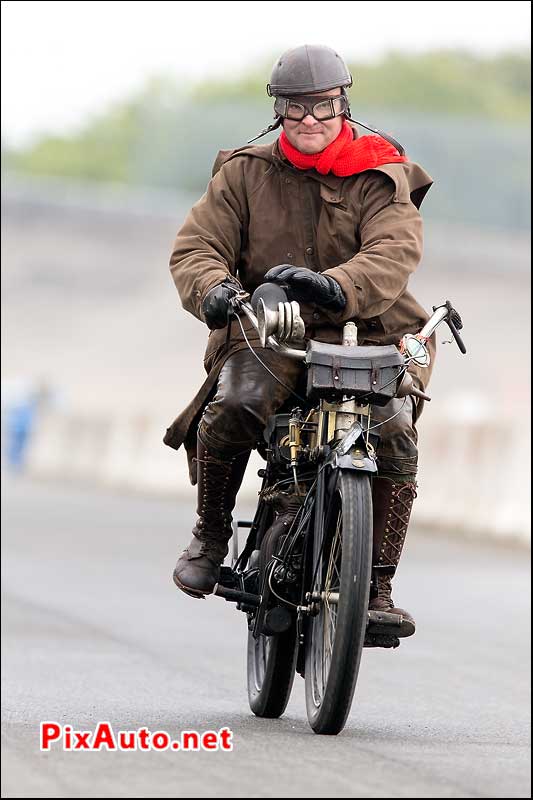 Vintage-Revival-Montlhery, Motocycliste Plateau Pre 1919