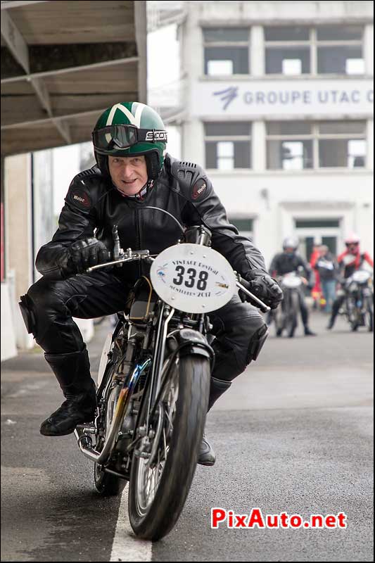 Vintage-Revival-Montlhery, Velocette MAK MOV #338