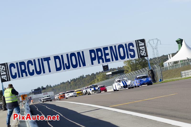 Dijon MotorsCup, Depart Plateau Youngtimer Touring