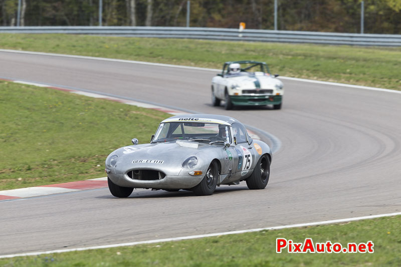 Dijon MotorsCup, jaguar type-e Nolte Georg