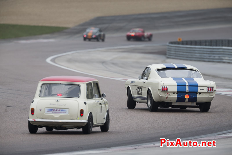 Dijon-MotorsCup, Shelby Mustang Gt350 En Travers