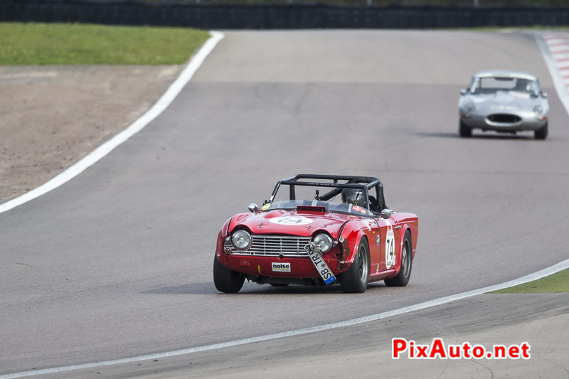 Dijon MotorsCup,Triumph TR4 Marx Christian