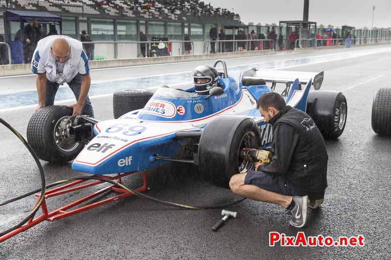 Grand-Prix-de-France-Historique, Changement de Pneus F1 Ligier JS 11/18
