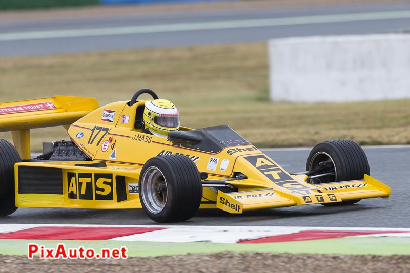 Grand-Prix-de-France-Historique, F1 #177 ATS HS01 de 1978