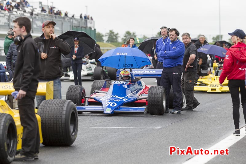 Grand-Prix-de-France-Historique, F1 #70 Tyrrell 010 Depart