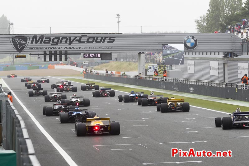 Grand-Prix-de-France-Historique, Tour de Chauffe F1