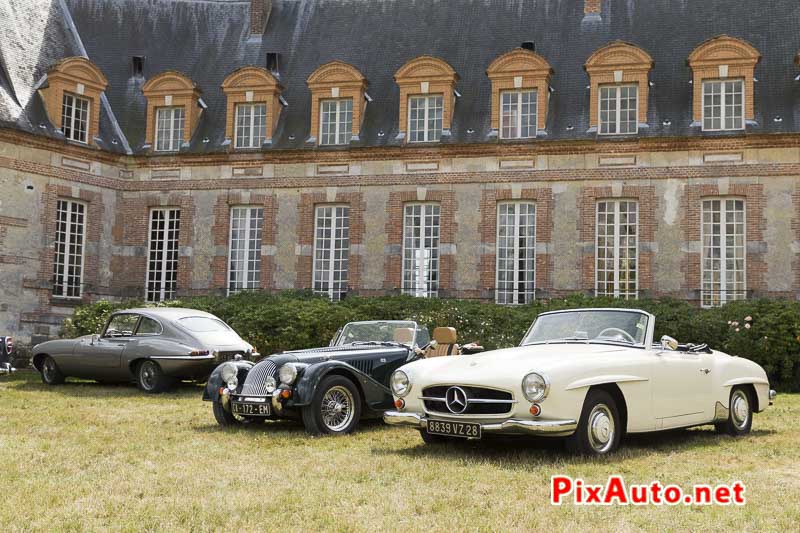 Motors-and-Soul, Mercedes 190SL et Morgan