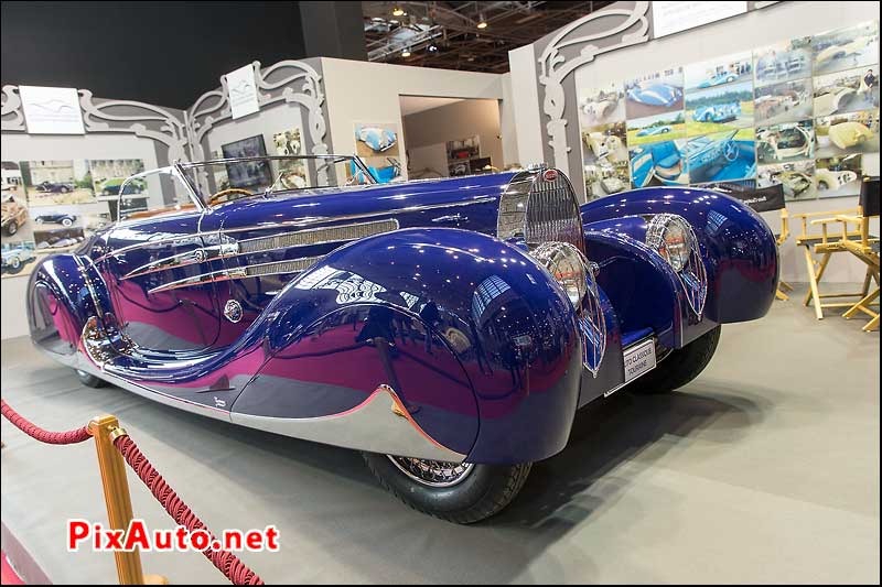 Salon Retromobile, Bugatti T57 Saoutchik Van Vooren