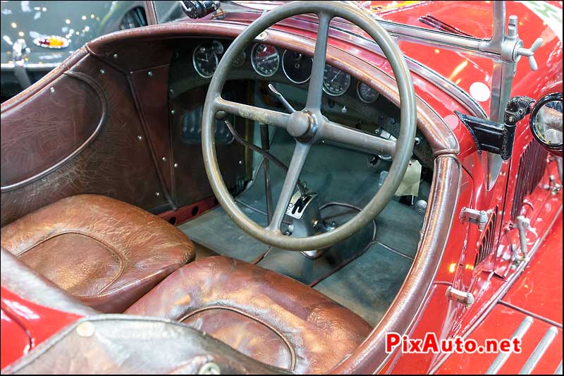 Salon Retromobile, Habitacle Alfa Romeo 8c Zagato