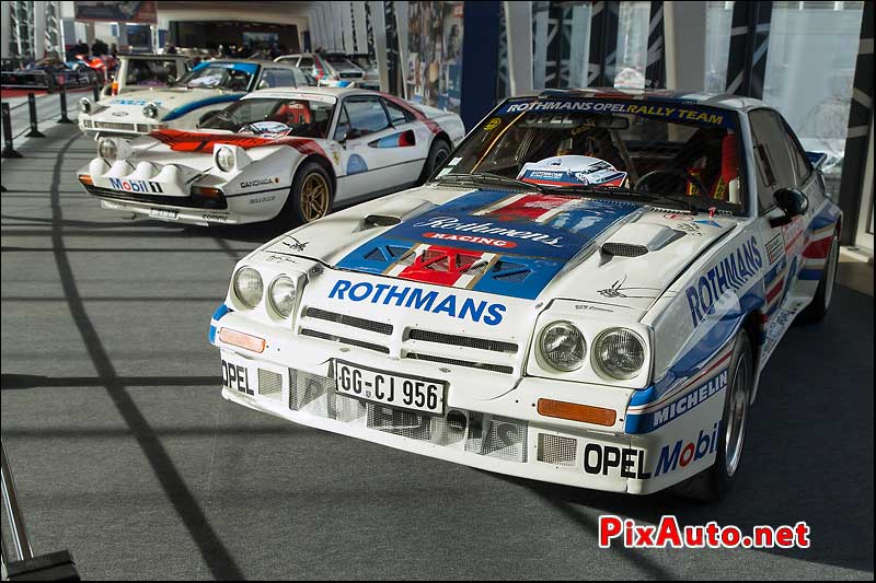 Salon Retromobile, Opel Manta 400 Groupe B