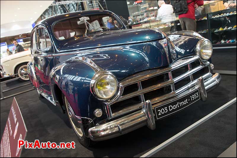 Salon Retromobile, Peugeot 203 Darlmat