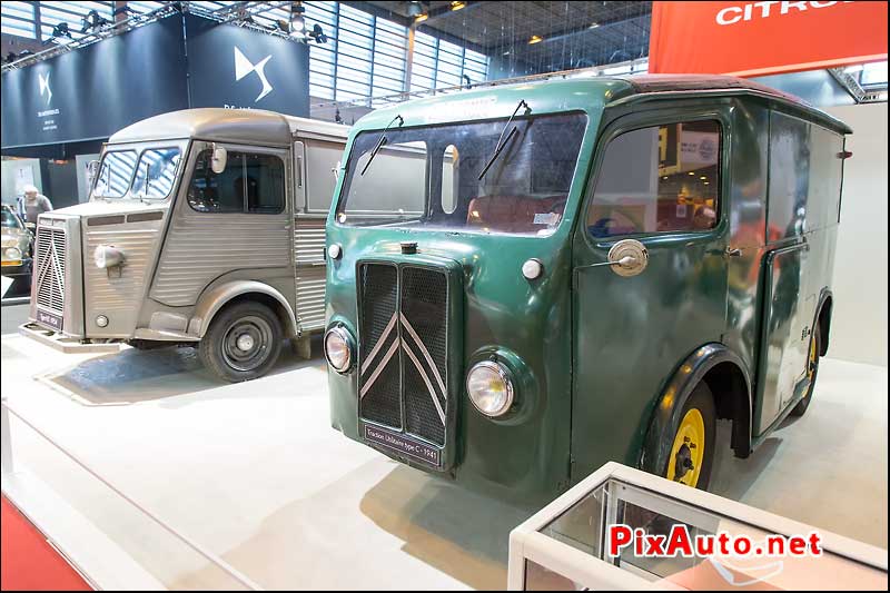 Salon Retromobile, Utilitaire Citroen Type C