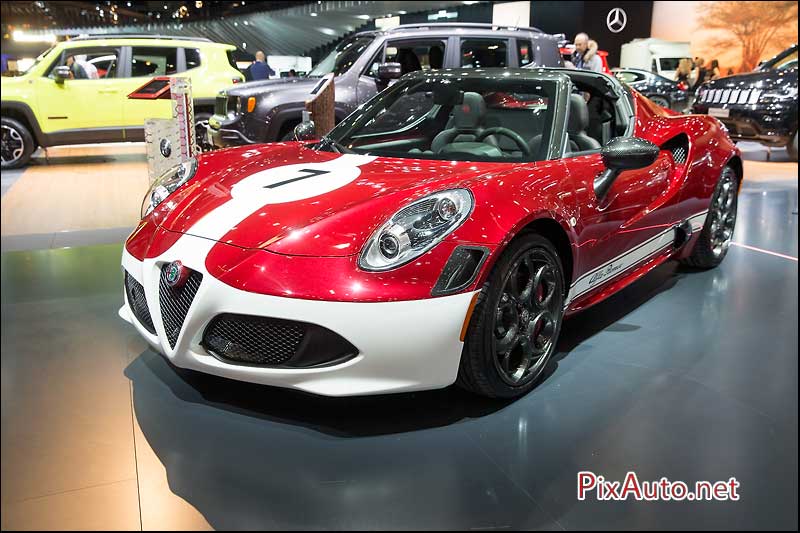 95e Salon De Bruxelles, Alfa Romeo 4c Spider