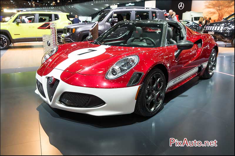 95e Salon De Bruxelles, Alfa Romeo 4c Spider