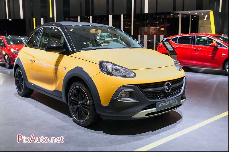 95e Salon De Bruxelles, New Opel Adam Rocks