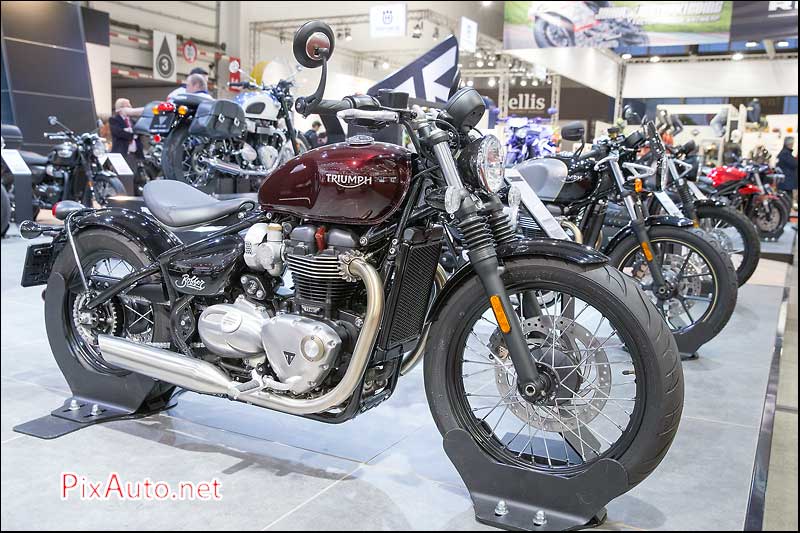 Salon-de-Bruxelles, New Triumph Bonneville Bobber