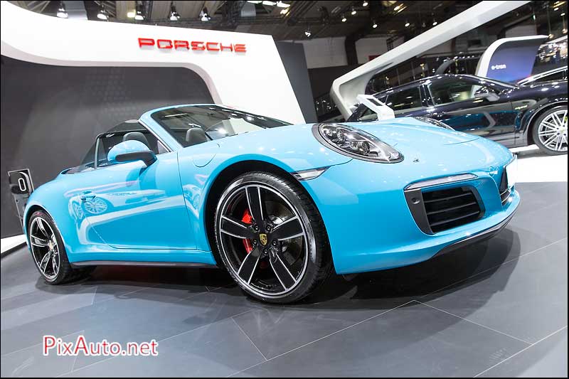 95e Salon De Bruxelles, Porsche 911 Bleu