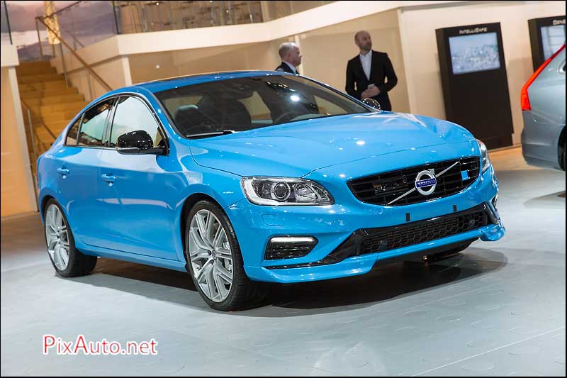 95e Salon De Bruxelles, Volvo S60 Bleu