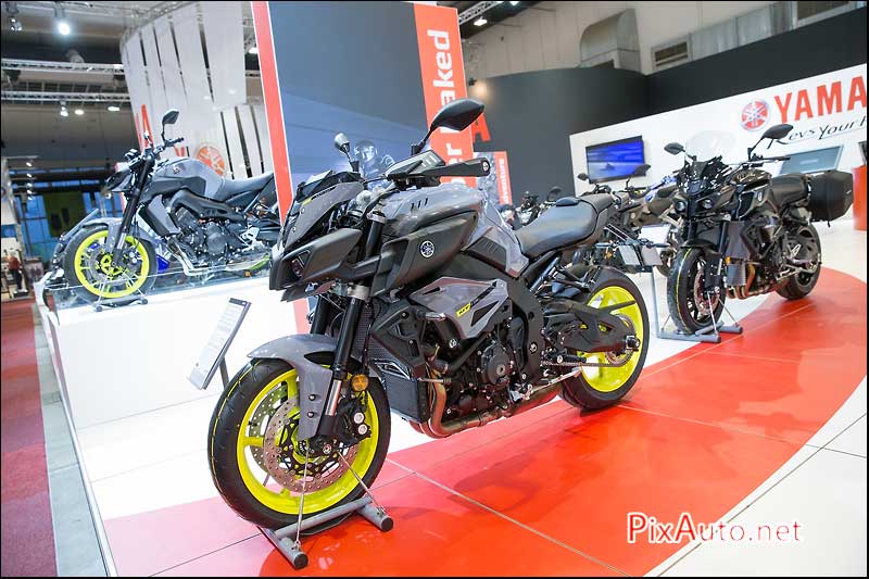 Salon-de-Bruxelles, Yamaha MT-10 et MT-09