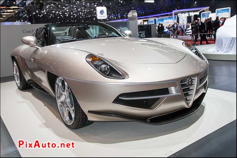 Salon-de-Geneve, Alfa Romeo Disco Volante Spyder By Touring