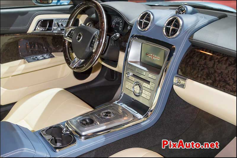 Salon-de-Geneve, David Brown Speedback GT Interieur