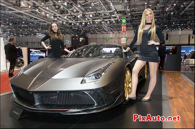 Salon-de-Geneve, Ferrari 458 4xx Siracusa Customized By Mansory
