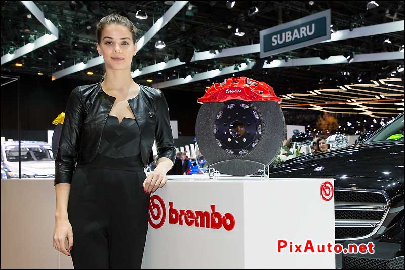 Hotesse Stand Brembo Salon-de-Geneve 2017