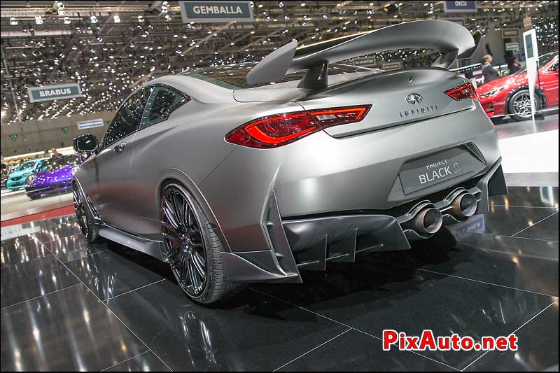 Salon-de-Geneve, Infiniti Project Black S Arriere