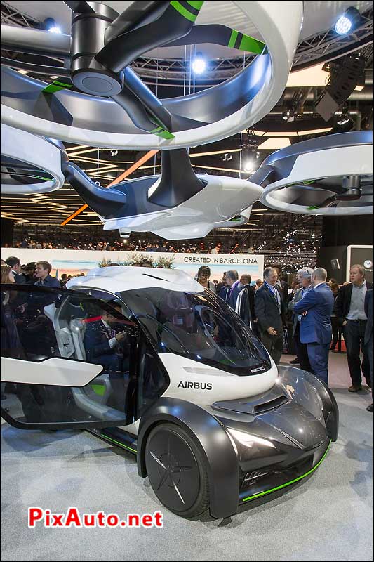 Salon-de-Geneve, Italdesign Et Airbus Devoilent Pop-up