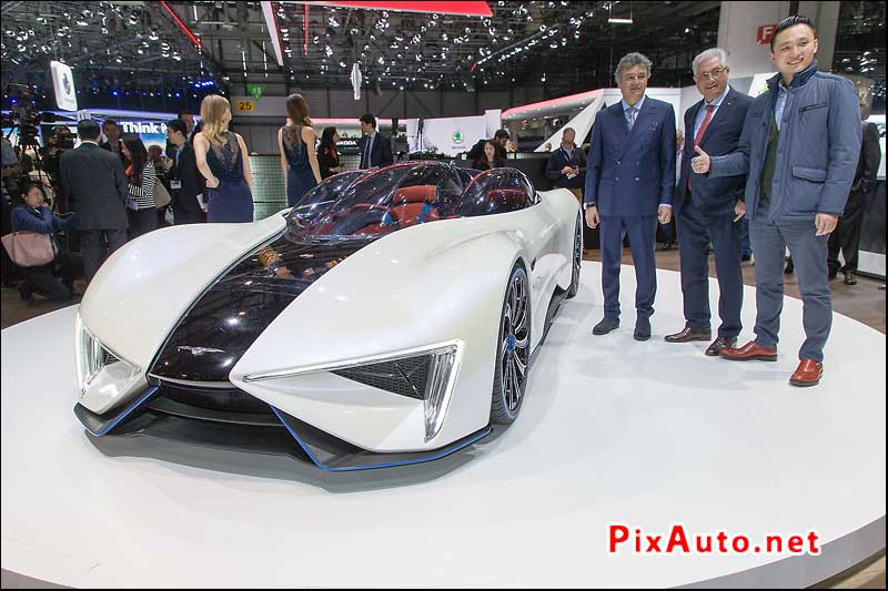 Salon-de-Geneve, Supercar Electrique Techrules Ren