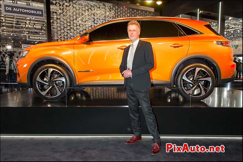 Salon-de-Geneve, Thierry Metroz DS 7 Crossback