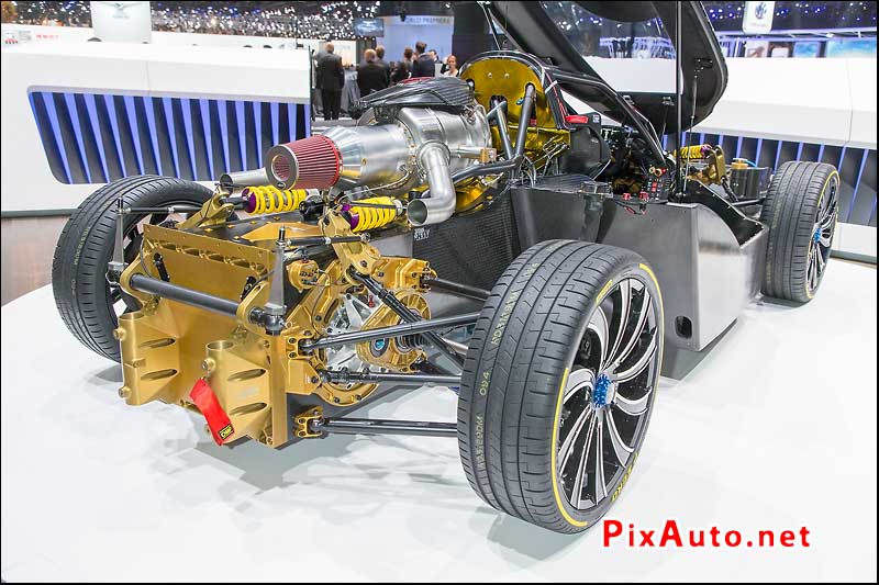 Salon-de-Geneve, Turbine Supercar Techrules Ren