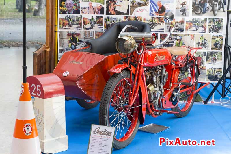 20e Salon-Moto-Legende, Attelage Indian